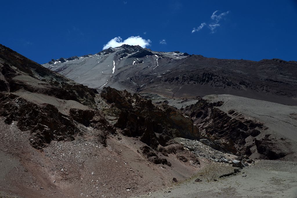 12 Cerro Mirador From Descent Between Plaza de Mulas And Confluencia